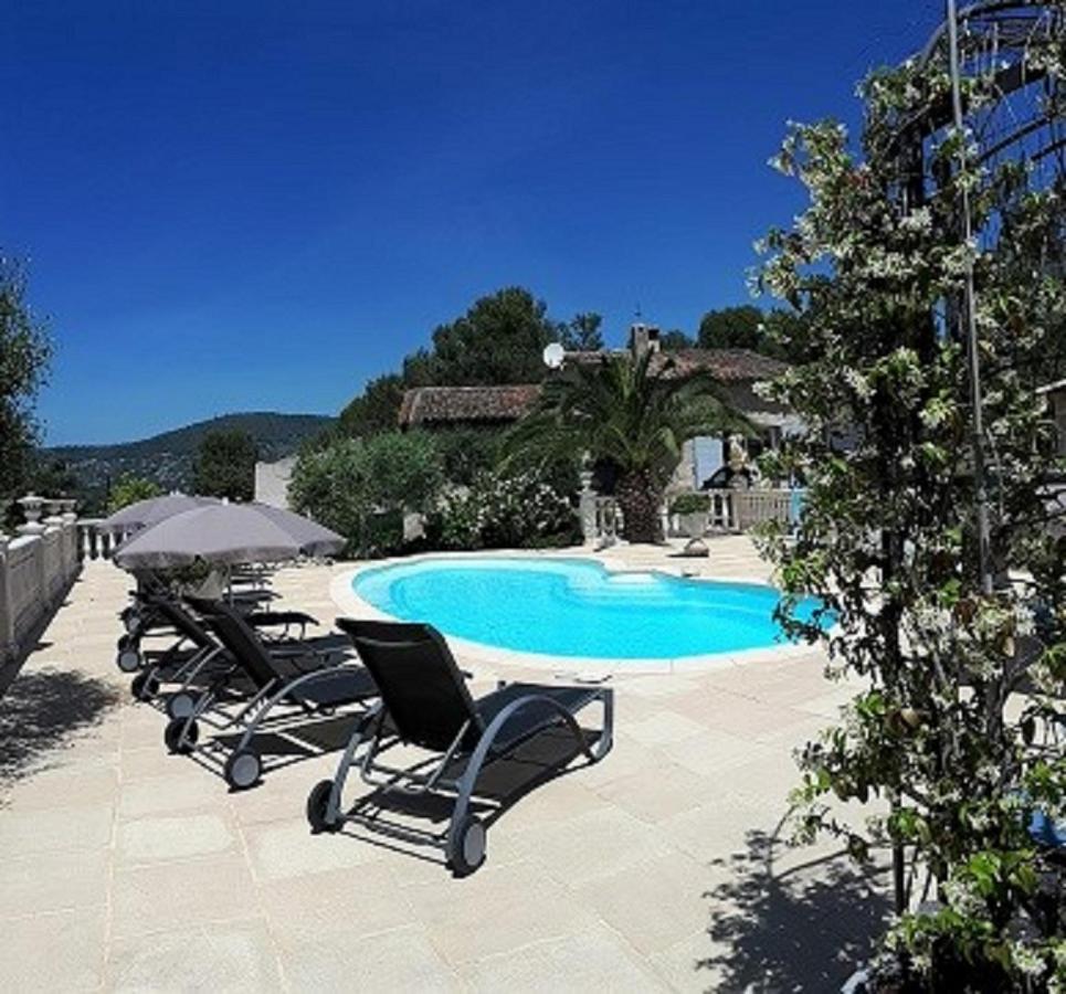 Gite Les Pins Climatise Piscine Chauffee Jardin Peymeinade Экстерьер фото