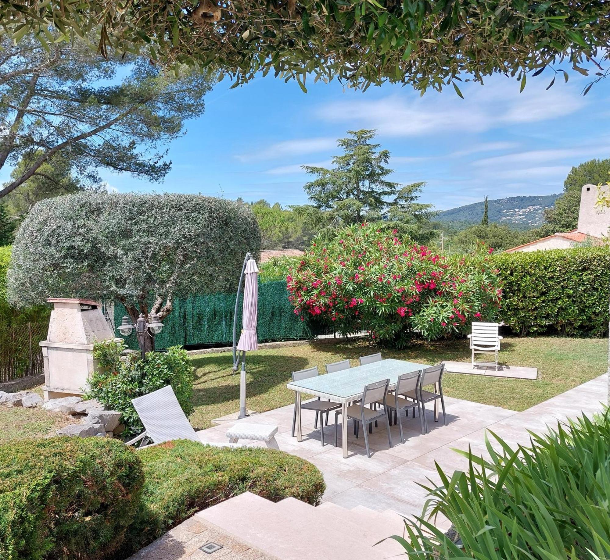 Gite Les Pins Climatise Piscine Chauffee Jardin Peymeinade Экстерьер фото